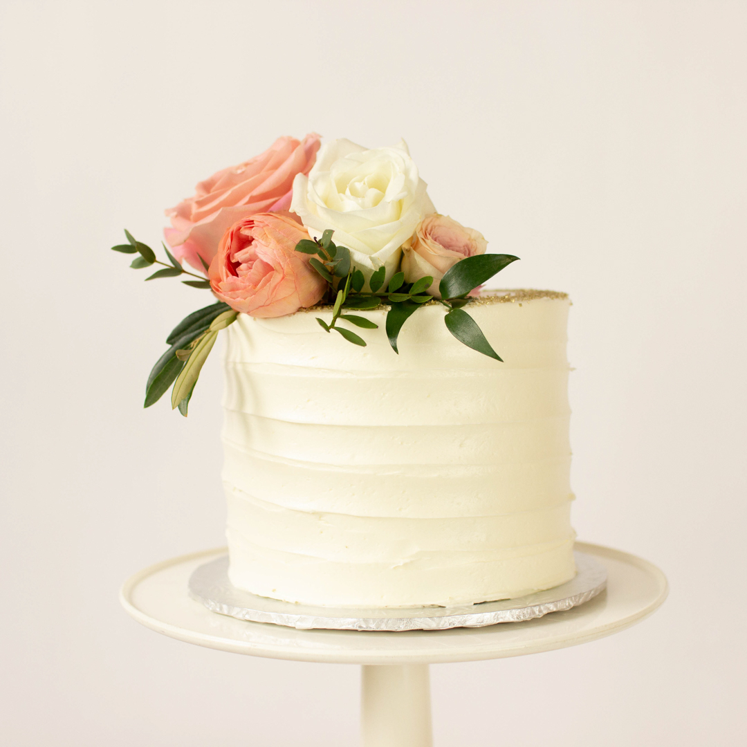 Buy Online Floral Wedding Cake - Budget Friendly | Harry Batten