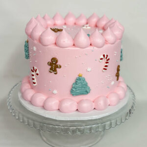 Pinkmas Cake