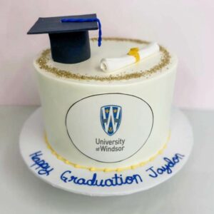 Grad Cake Design One