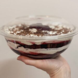 Black Forest Scoop Cake